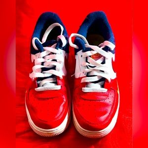Size 5.5Y- Nike Air Force 1 Low '07 LV8 4th of July 2017